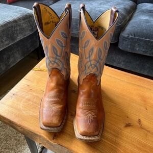 Nocona Square Toe Boots size 8